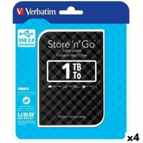 Hard Disk Esterno Verbatim Store n Go 1 TB di Verbatim, Dischi rigidi esterni - Rif: S8434211, Prezzo: 325,31 €, Sconto: %