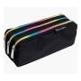 Trousse d'écolier Exacompta Rainbow Noir 22,5 x 8 x 10 cm (6 Unités) de Exacompta, Trousses - Réf : S8435434, Prix : 37,41 €,...