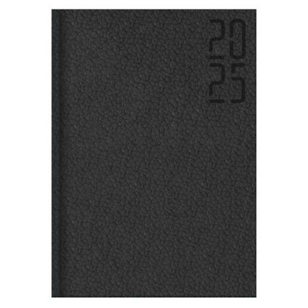 Appointment book Deusto D08 BASE ID-COLFOSCO Black A5 14,8 x 21 cm 2025 by Deusto, Appointment Books & Planners - Ref: S84367...