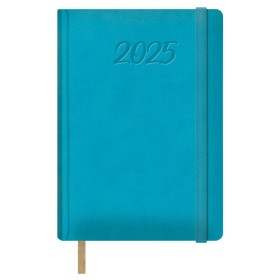 Agenda DOHE SAMBA Turquoise quarto 15 x 21 cm 2025 de DOHE, Agendas civils & carnets de RDV - Réf : S8436802, Prix : 15,42 €,...