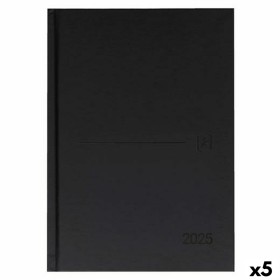 Agenda Oxford CLASSIC Nero A5 15 x 21 cm 2025 (5 Unità) di Oxford, Diari per appuntamenti e agende - Rif: S8436892, Prezzo: 3...