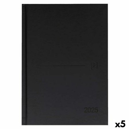 Agenda Oxford CLASSIC Negro A5 15 x 21 cm 2025 (5 Unidades) de Oxford, Agendas y calendarios - Ref: S8436892, Precio: 37,81 €...