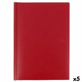 Agenda Oxford CLASSIC Rouge A5 15 x 21 cm 2025 (5 Unités) de Oxford, Agendas civils & carnets de RDV - Réf : S8436894, Prix :...