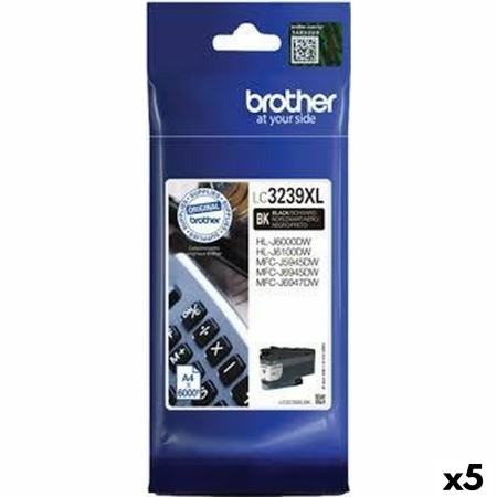 Cartouche d'encre originale Brother HLJ6000 / MFCJ5945 / MFCJ6945 Noir (5 Unités) de Brother, Toners et encre pour imprimante...