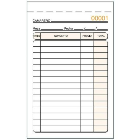 Invoice Check-book 9 x 14 cm (10 Units) by N/A, Sales & Invoice Forms - Ref: S8437100, Price: 9,46 €, Discount: %