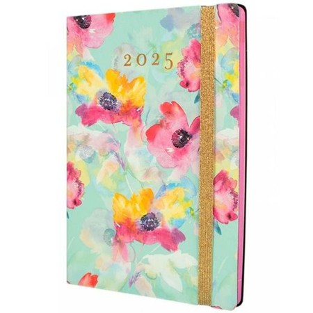 Agenda Finocam FLEXI JOY A5 14,8 x 21 cm 2025 Floreale di Finocam, Diari per appuntamenti e agende - Rif: S8437188, Prezzo: 1...