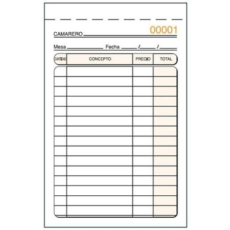 Invoice Check-book 9 x 14 cm (5 Units) by N/A, Sales & Invoice Forms - Ref: S8437220, Price: 7,24 €, Discount: %