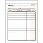 Invoice Check-book 10,5 x 15 cm (5 Units) by N/A, Sales & Invoice Forms - Ref: S8437251, Price: 8,87 €, Discount: %