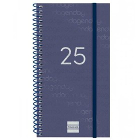 Agenda Finocam YEAR Azul Mini 9,4 x 17,1 cm 2025 de Finocam, Agendas e calendários - Ref: S8437396, Preço: 6,63 €, Desconto: %