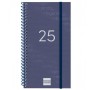 Agenda Finocam YEAR Bleu Mini 9,4 x 17,1 cm 2025 de Finocam, Agendas civils & carnets de RDV - Réf : S8437396, Prix : 6,63 €,...