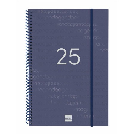 Agenda Finocam YEAR E-11 Bleu 16,5 x 24,2 cm 2025 de Finocam, Agendas civils & carnets de RDV - Réf : S8437413, Prix : 10,74 ...