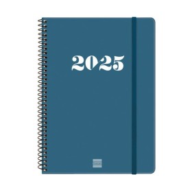 Agenda Finocam MY E10 Azul A5 15,5 x 21,2 cm 2025 de Finocam, Agendas y calendarios - Ref: S8437443, Precio: 8,30 €, Descuent...