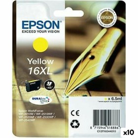 Cartuccia ad Inchiostro Originale Epson DURABRITE ULTRA INK - Nº16XL Giallo (10 Unità) di Epson, Toner e inchiostro per stamp...