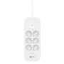 Extensão com 6 Tomadas com Interruptor Belkin Connect SRB002VF2M Branco de Belkin, Réguas - Ref: S8437762, Preço: 38,16 €, De...