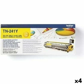 Original Toner Brother HL3140CW/HL3150CDW Yellow (4 Units) by Brother, Printer toners and inks - Ref: S8437836, Price: 323,51...