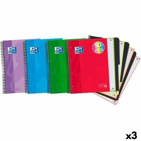 Cuaderno Oxford EUROPEANBOOK 4 A4+ 120 Hojas 5 Piezas (3 Unidades) de Oxford, Cuadernos de anillas - Ref: S8437866, Precio: 1...