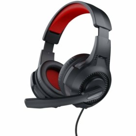 Casques avec Microphone Trust 24785 Noir Rouge de Trust, Écouteurs avec microphones - Réf : S8437868, Prix : 15,58 €, Remise : %