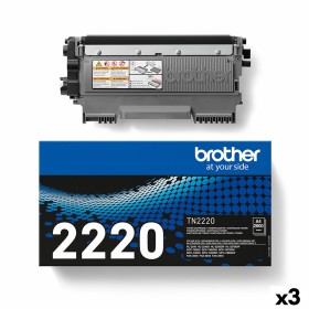 Toner original Brother HL2240D/2250DN/2270DW Noir (3 Unités) de Brother, Toners et encre pour imprimante - Réf : S8437949, Pr...