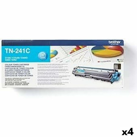 Original Toner Brother HL3140CW/HL3150CDW/DCP9020CDW Cyan (4 Units) by Brother, Printer toners and inks - Ref: S8437950, Pric...