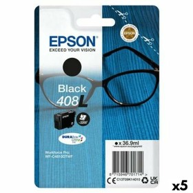 Cartouche d'encre originale Epson WF-C4810DTWF Noir (5 Unités) de Epson, Toners et encre pour imprimante - Réf : S8437965, Pr...