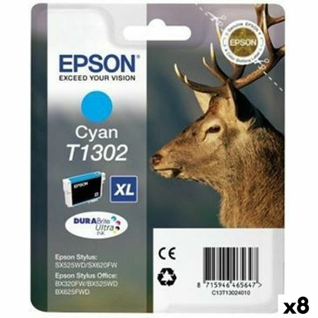 Original Ink Cartridge Epson BX320FW Cyan (8 Units) by Epson, Printer toners and inks - Ref: S8437967, Price: 163,00 €, Disco...