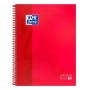 Caderno Oxford EUROPEANBOOK 1 Vermelho A4+ 80 Folhas 5 Peças (25 Unidades) de Oxford, Cadernos de argolas - Ref: S8438023, Pr...