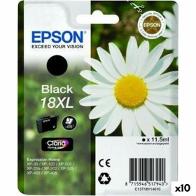 Cartouche d'encre originale Epson Nº18XL Noir (10 Unités) (1 Unité) de Epson, Toners et encre pour imprimante - Réf : S843808...