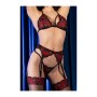 Conjunto de Lencería Chilirose Negro Rojo L/XL 4 Piezas de Chilirose, Conjuntos de lencería - Ref: M0403957, Precio: 24,21 €,...