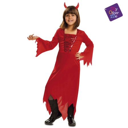 Disfraz para Niños My Other Me Demonia Rojo 5-6 Años (2 Piezas) de My Other Me, Niños - Ref: S8608092, Precio: 6,45 €, Descue...