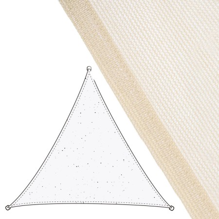 Vele parasole Tenda 5 x 5 m Beige Polietilene 500 x 500 x 0,5 cm di BigBuy Home, Vele parasole - Rif: S8700293, Prezzo: 42,19...