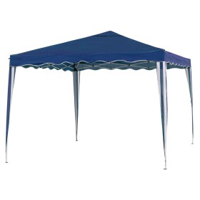 Pérgula Aço 300 x 300 x 250 cm Azul de BigBuy Outdoor, Pérgulas - Ref: S8700633, Preço: 106,19 €, Desconto: %