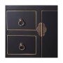 Buy Sideboard ORIENTE 73 x 26 x 90 cm Black Wood