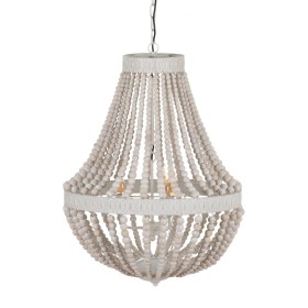 Suspension Blanc Bois Métal 220 V 240 V 220-240 V 60 x 60 x 80 cm de BigBuy Home, Suspensions - Réf : S8800477, Prix : 255,50...