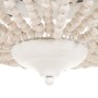 Lampadario Bianco Legno Metallo 220 V 240 V 220-240 V 60 x 60 x 80 cm di BigBuy Home, Lampade a sospensione - Rif: S8800477, ...