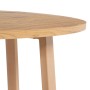 Mesa de Jantar Natural DMF 120 x 120 x 75 cm de BigBuy Home, Jogos de móveis - Ref: S8801755, Preço: 280,22 €, Desconto: %