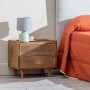 Side table APRICOT Natural Mango wood 45 x 30 x 40 cm by BigBuy Home, Tables - Ref: S8802697, Price: 139,92 €, Discount: %