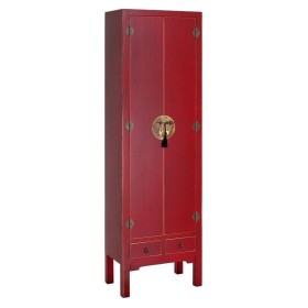 Buy Cupboard Pink Golden 55 x 33 x 185 cm