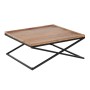 Tavolino da Caffè Naturale Ferro Legno di mango 85 x 85 x 39 cm di BigBuy Home, Tavoli - Rif: S8804435, Prezzo: 197,53 €, Sco...