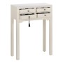 Console Bianco Legno di abete Legno MDF 63 x 26 x 85 cm di BigBuy Home, Tavoli - Rif: S8804939, Prezzo: 164,52 €, Sconto: %