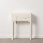 Console Blanc Bois d'épicéa Bois MDF 63 x 26 x 85 cm de BigBuy Home, Tables - Réf : S8804939, Prix : 164,52 €, Remise : %