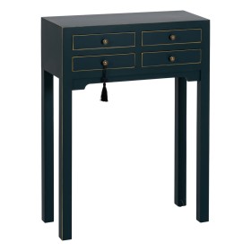 Consola Azul Madeira de abeto Madeira MDF 63 x 26 x 85 cm de BigBuy Home, Jogos de móveis - Ref: S8804973, Preço: 164,52 €, D...