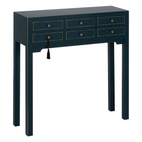 Console Bleu Bois d'épicéa Bois MDF 85 x 26 x 85 cm de BigBuy Home, Tables - Réf : S8804974, Prix : 230,37 €, Remise : %