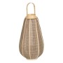 Lanterne Bougeoir Lanterne Beige Naturel Jute Verre 31 x 31 x 55 cm | Tienda24 - Global Online Shop Tienda24.eu