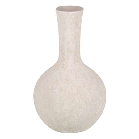 Buy Vase Cream Ceramic Sand 23 x 23 x 46,5 cm