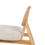 Armchair Cream Natural Rubber wood Foam Fabric 62 x 70 x 72 cm by BigBuy Home, Chairs - Ref: S8806392, Price: 296,70 €, Disco...