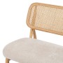 Sillón Crema Natural Madera de caucho Foam Tejido 62 x 70 x 72 cm de BigBuy Home, Sillas - Ref: S8806392, Precio: 296,70 €, D...