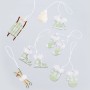 Christmas bauble White Green 13 X 11 X 2 CM (10 Units) by BigBuy Home, Christmas - Ref: S8806589, Price: 6,52 €, Discount: %