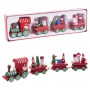 Décorations de Noël Multicouleur Train 25,5 X 7,5 X 3 CM de BigBuy Home, Noël - Réf : S8806659, Prix : 7,61 €, Remise : %