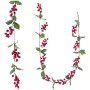 Christmas garland Red Green Foam Fabric 10 x 10 x 150 cm | Tienda24 - Global Online Shop Tienda24.eu