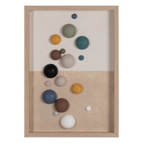 Cadre DKD Home Decor Verre Bouleau 55 x 70 x 2,5 cm 55 x 2,5 x 70 cm Fleurs (4 Pièces) | Tienda24 - Global Online Shop Tienda24.eu